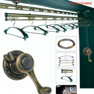 Giàn phơi thông minh gắn trần CKR850