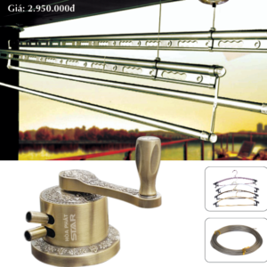 Giàn phơi thông minh gắn trần LK120